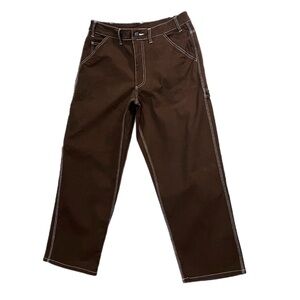 Used Nike Life Straight Leg Carpenter Pants Cacao Wow Brown Size 32 Medium